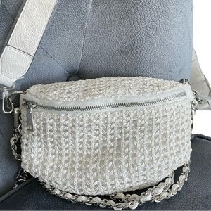 Steve Madden Basher Woven Belt Bag